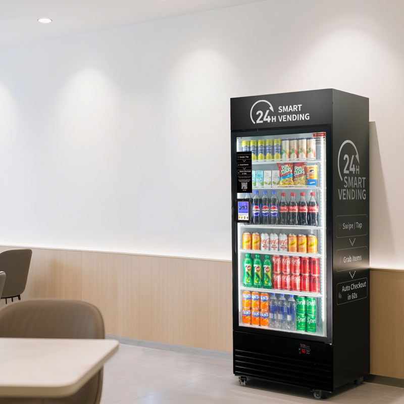 NuVending Plus 440 AI Smart Cooler